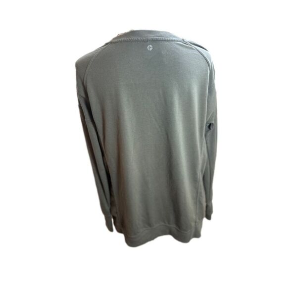 90 Degrees by Reflex Green Sweatshirt Pullover Size M - Picture 4 of 8